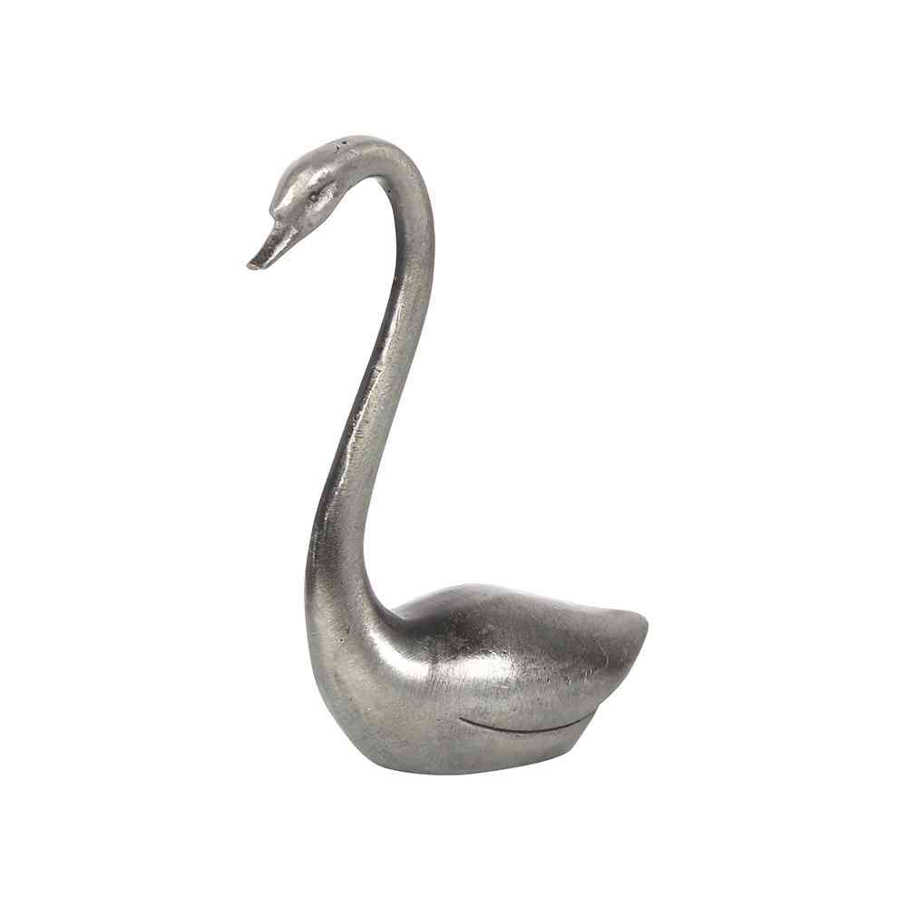 Something Different - Metal Swan Schmuckhalter - Ringhalter - Silberfarben